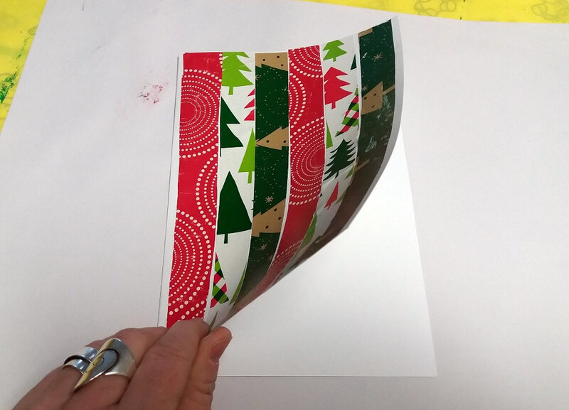 347-Noël et nouvel an-Cartes papiers cadeaux (17)