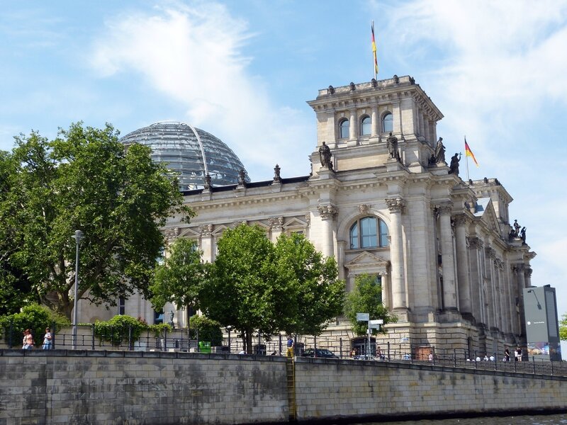 Reichstag et la coupole de Norman Foster