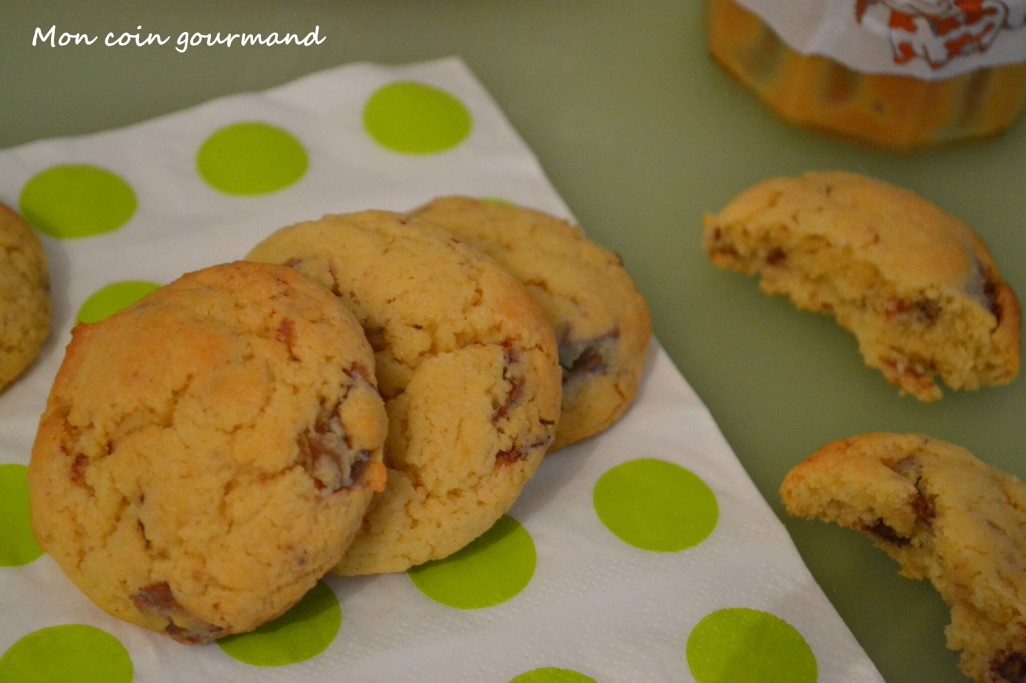 Cookies à la confiture de lait Mon coin gourmand