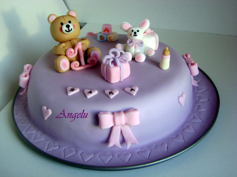 1st Birthday Cake Gateau 1 An Ma Petite Patisserie Contact Isilda Neuf Fr