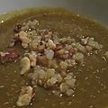 Velouté de poireaux à la quinoa 