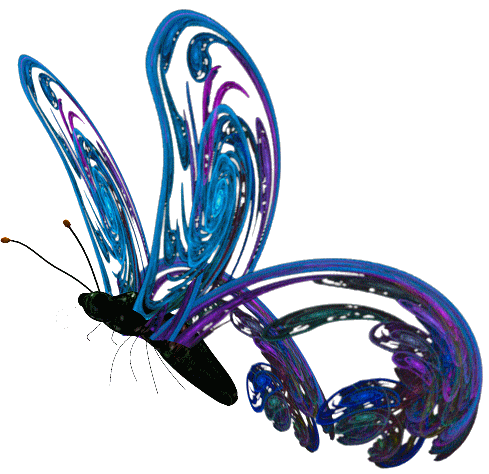 papillon bleu - les bébés et trésors de Camthaaur