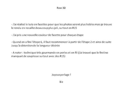 tuto raw 3d a