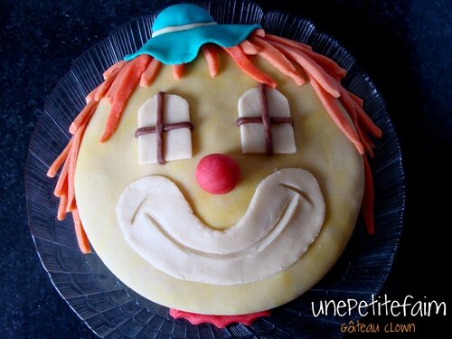 FIGURINE DECOR DE GATEAU,6--Décoration de gâteau en forme de Clown