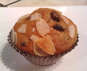 muffin raisins amandes