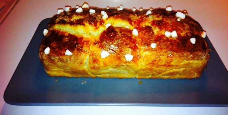 Brioche aux praline roses à la machine à pain - Ô délices des gourmandises