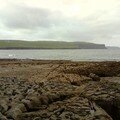 Les cliffs of Moher de loin...