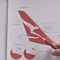 Nouveau logo, nouvelle cabine pour qantas