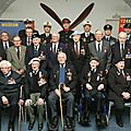 Les veterans du yorkshire decore de la legion d'honneur