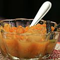 Compote poire - orange - vanille