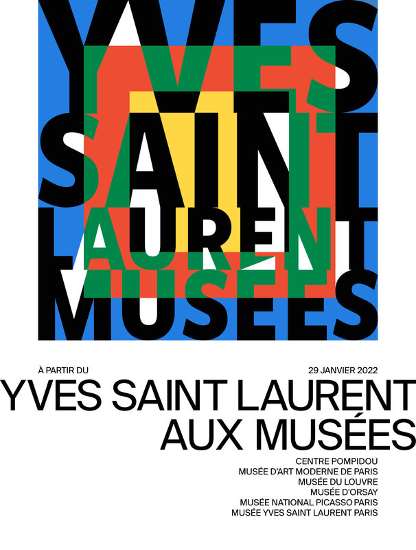 saint Laurent affiche