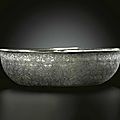A superb silver 'animal' bowl, tang dynasty, late 7th-early 8th century