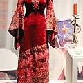 Solitaire’s (played by Jane Seymour) red dress created by Bermans & boots by Deliss. « Live and Let Die » 1973. Photo: Olivier Daaram Jollant © 2016