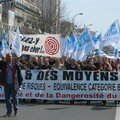 Manif de la police nationale