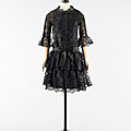 Cristóbal Balenciaga, Dress and jacket ensemble, Winter 1965