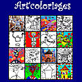 Les nanoug' art coloriages