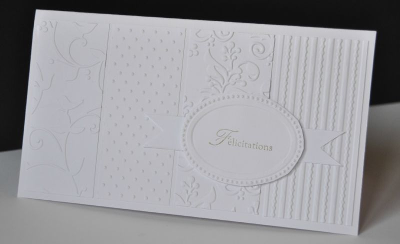 Une Carte De Felicitation Pour Un Mariage Les Ateliers De Marie