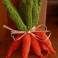 Légumes au tricot