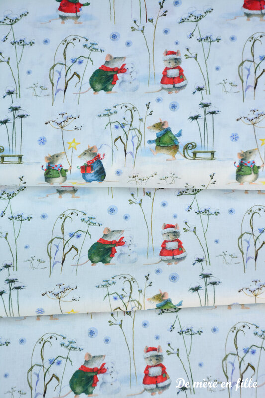 souris de noël 1