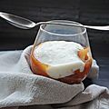 Verrine de tomates au parmesan