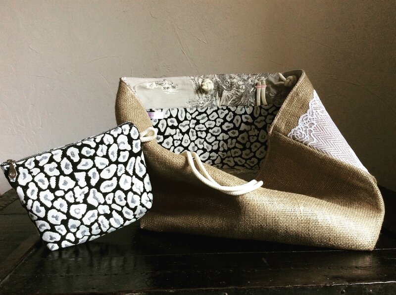 sac a main toile de jute et dentelle blanche doublure coton 8