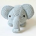 Tuto amigurumi : eléphant