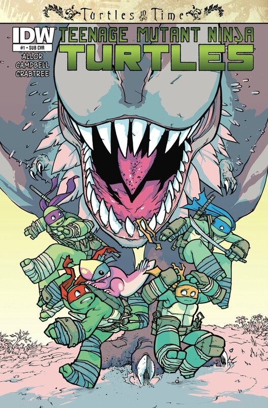 IDW TMNT turtles in time 01