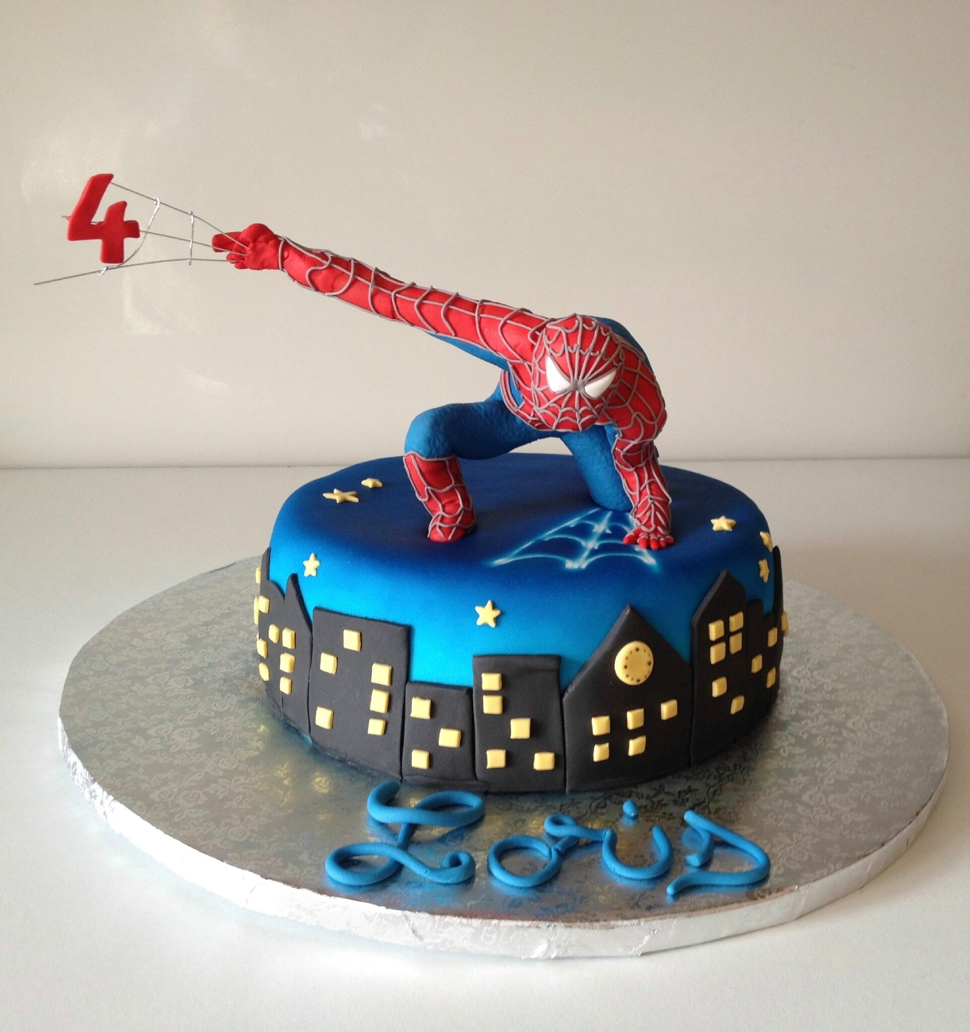 Spiderman cake - les gateaux de ka