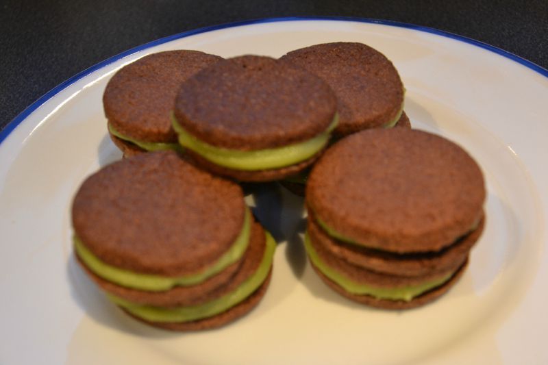 Petits Gateaux Sables Chocolat Blanc Matcha Le Blog De Chantal76