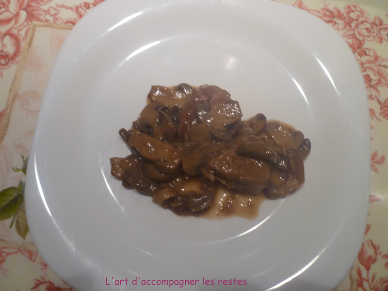 Filet mignon de porc aux champignons et porto, au Cookéo ou pas L'art les restes