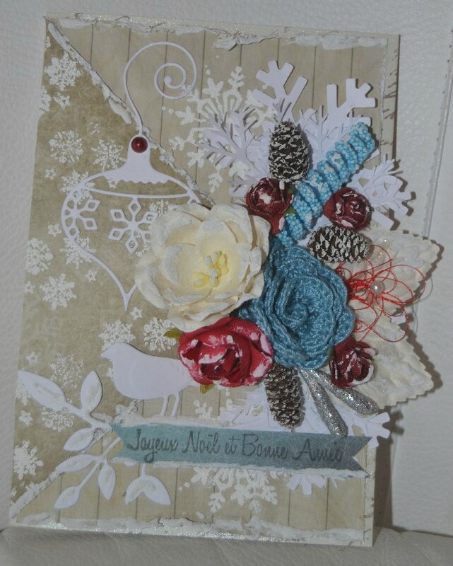 carte joyeux noel - le scrap d'angélique57