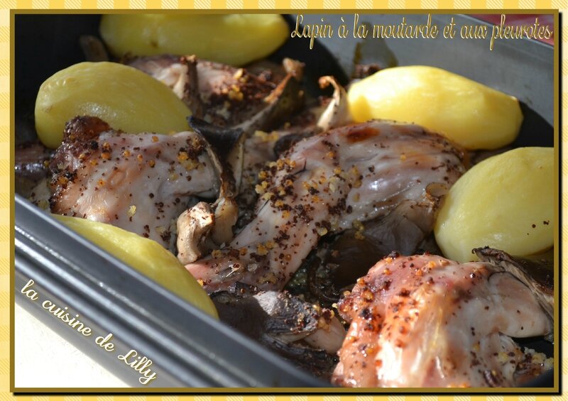 lapin à la moutarde