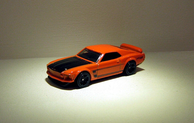 Ford Mustang Boss 302 de 1969 (Hotwheels)