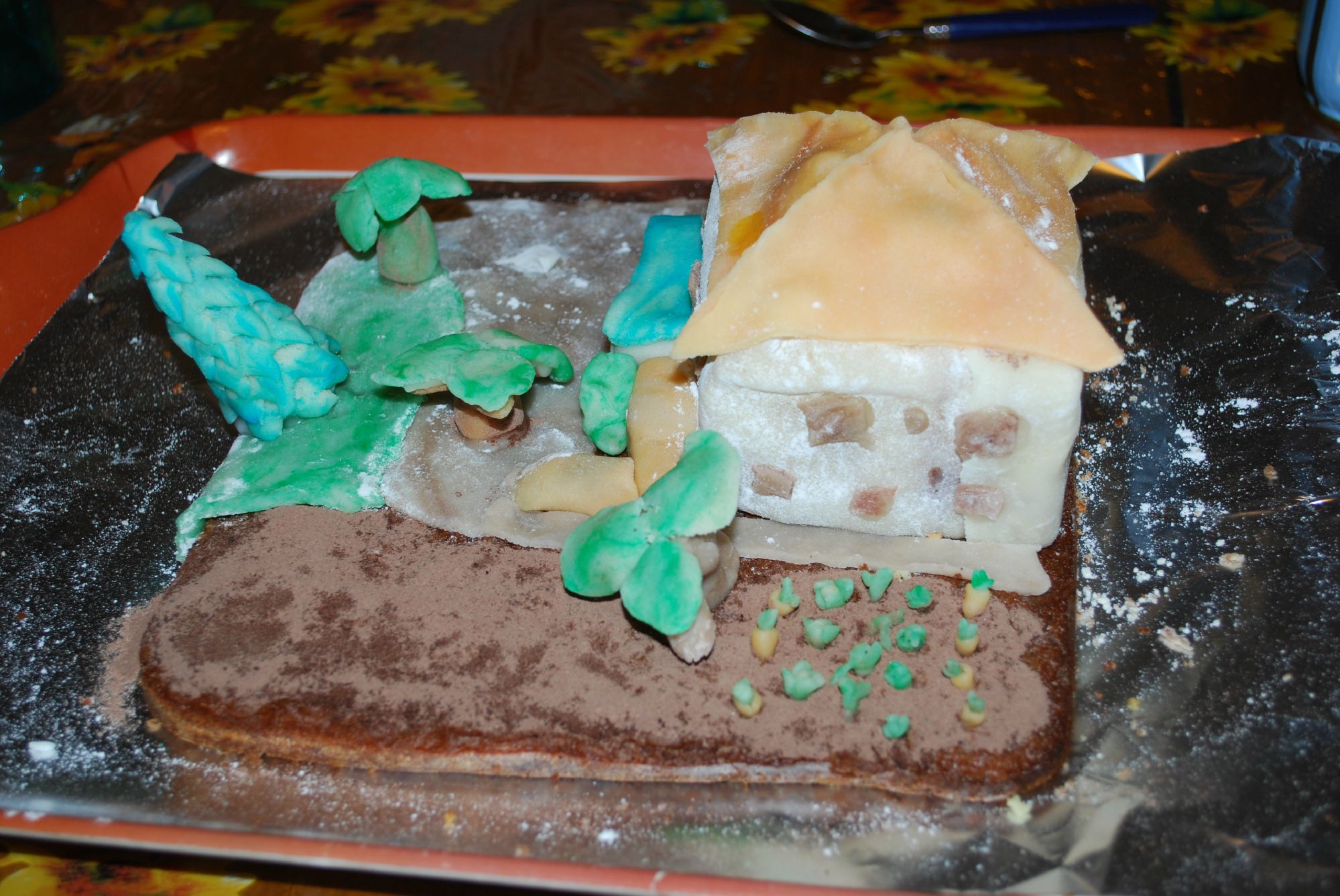 Peau D âne En Glisse Un Dans Son Gateau maison de pépé en gâteau - sandrine dans tous ses états