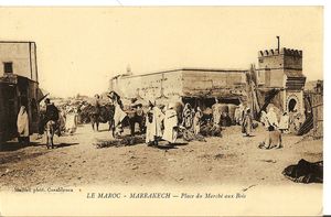 1259___LE_MAROC_MARRAKECH_Place_du_March__aux_bois_Maillet