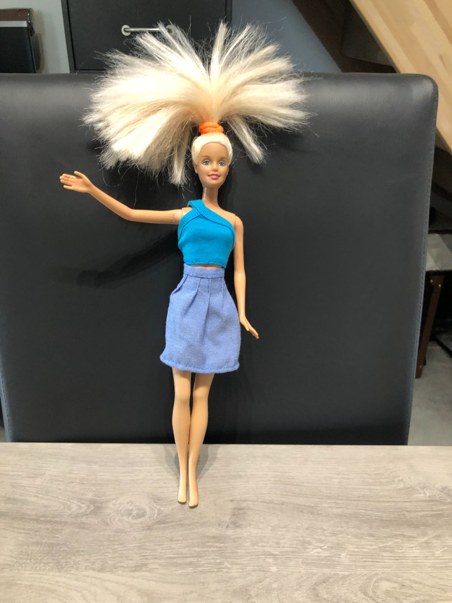 vêtement bébé barbie : une robe au tricot - Barbie et autres poupées  Mannequin de Ninao