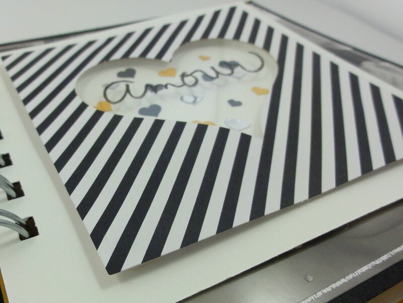 Minialbum "Portraits" Papier, ciseaux etc.