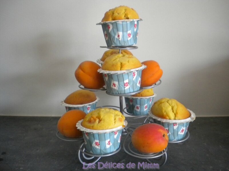 Muffins aux abricots