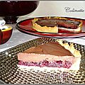 Tarte cerises et chocolat