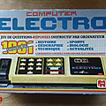 Jeu électronique ... electro computer (1981)