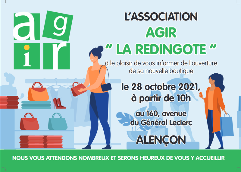 Ouverture de la nouvelle boutique La REDINGOTE - Site officiel de la ...