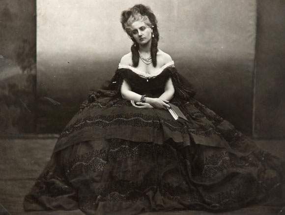 Pierre Louis Pierson (1822-1913).. La comtesse de Castiglione, c. 1865. - Alain.R.Truong