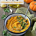 Hoummous de potimarron rôti au gingembre #vegan & sans gluten