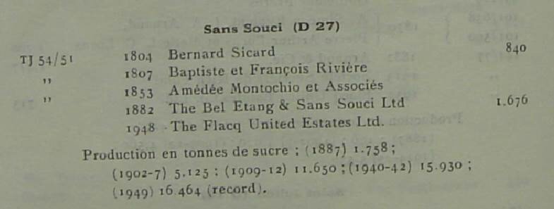 Domaines sucriers_Sans Souci_1853 et 1882