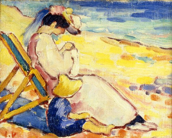 sur-la-plage-Louis valtat