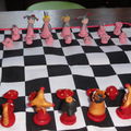 jeux en tissu faits main