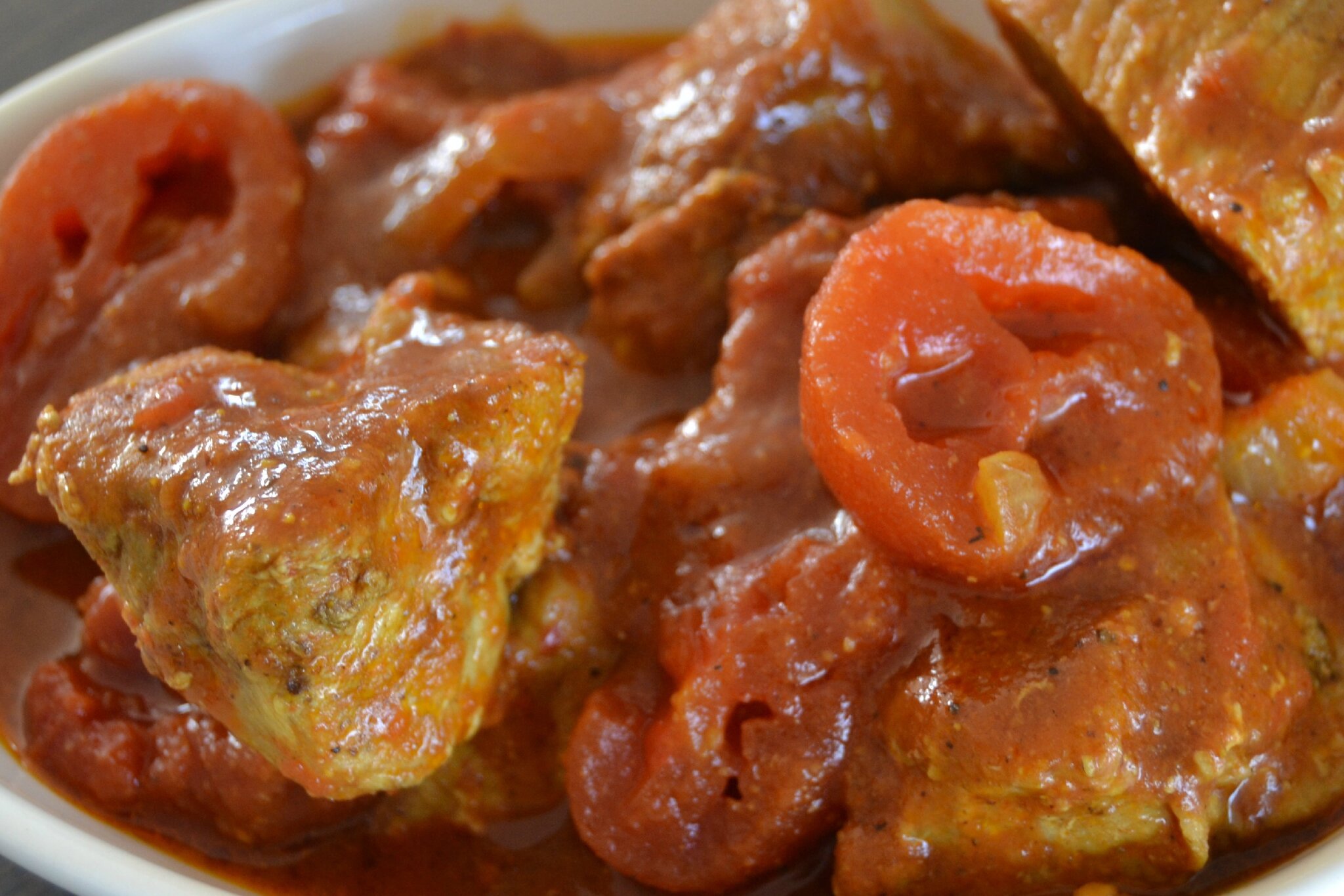 Saute De Porc Curry Tomates Coco Melencuisines