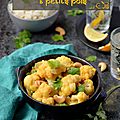 Curry de chou-fleur et petits pois #vegan