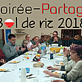 Retour sur la soirée-partage 