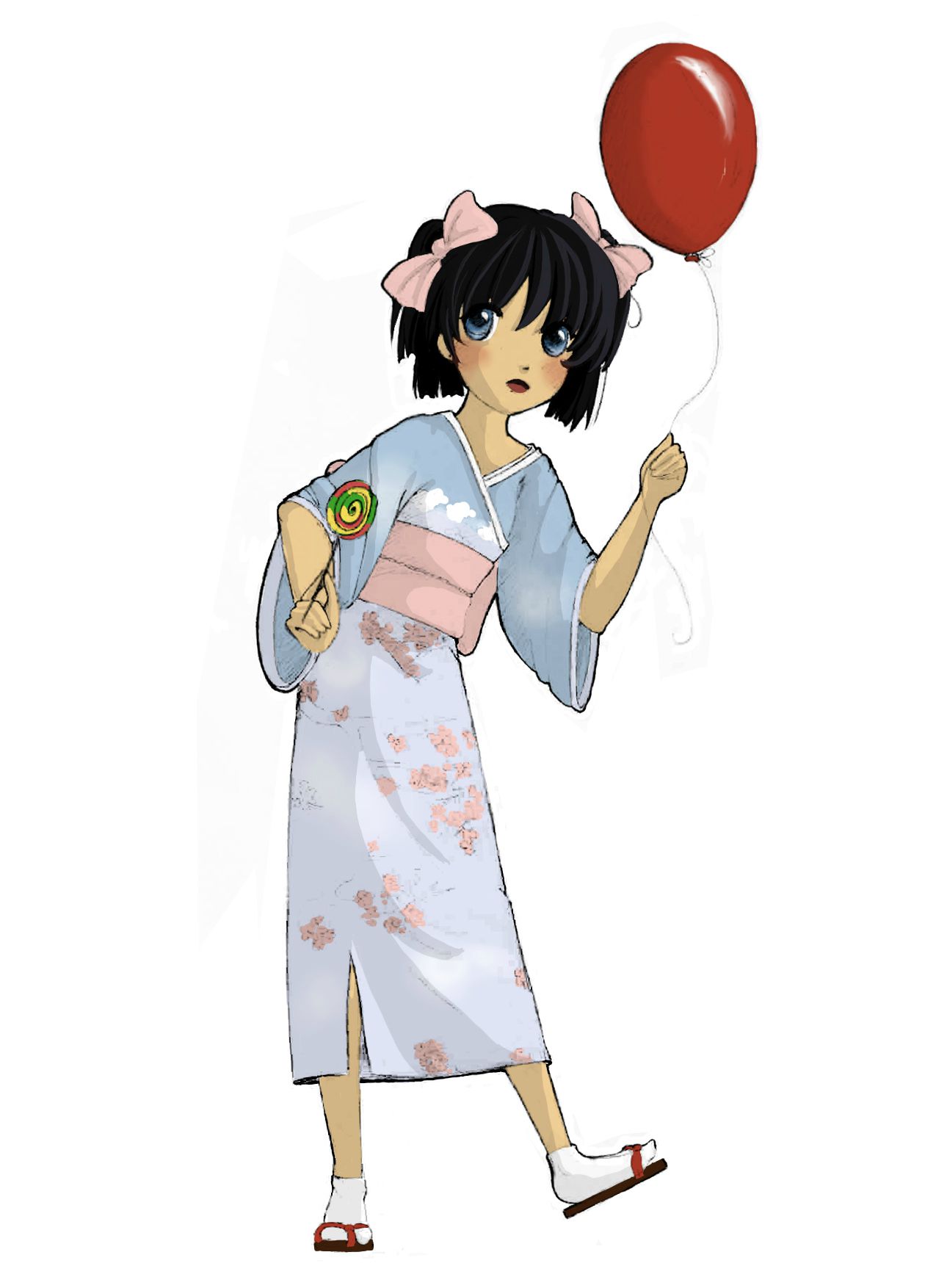 Kimono Photo De Manga Dessin Animé Aurore No2